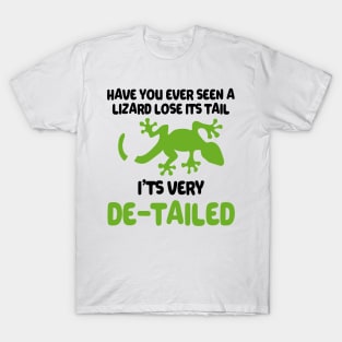 Lizard Lose Its Tail Very De-Tailed bearded dragon T-Shirt